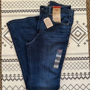 Levi's Dark Blue Flare Jeans for Women